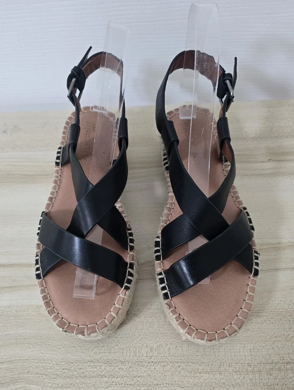 Madewell black leather